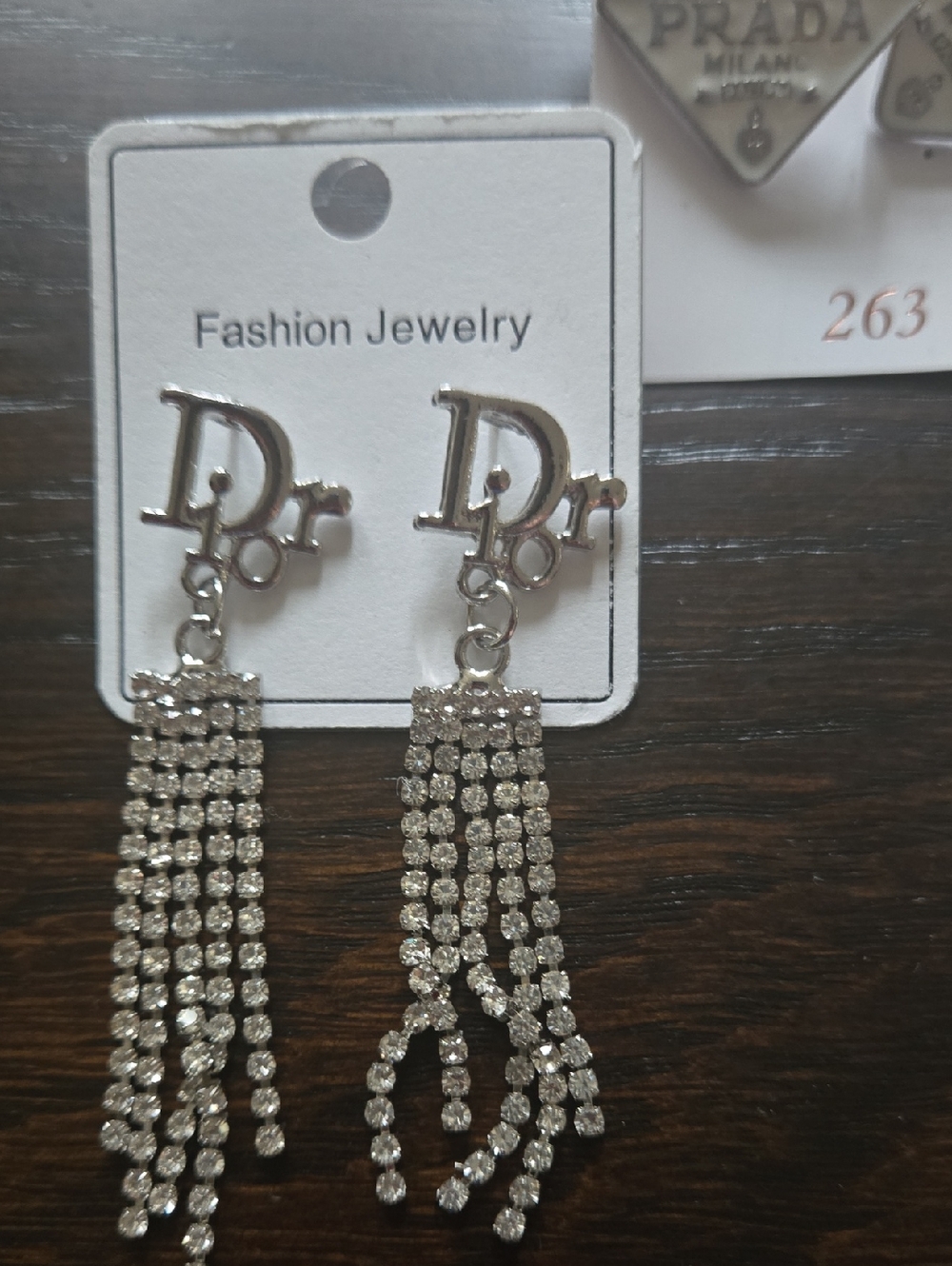 Fashion Jewerly Logos -3 Pairs Earrings - Picture 3 of 8
